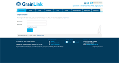 Desktop Screenshot of grainlink.igrain.co.uk