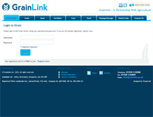 Tablet Screenshot of grainlink.igrain.co.uk